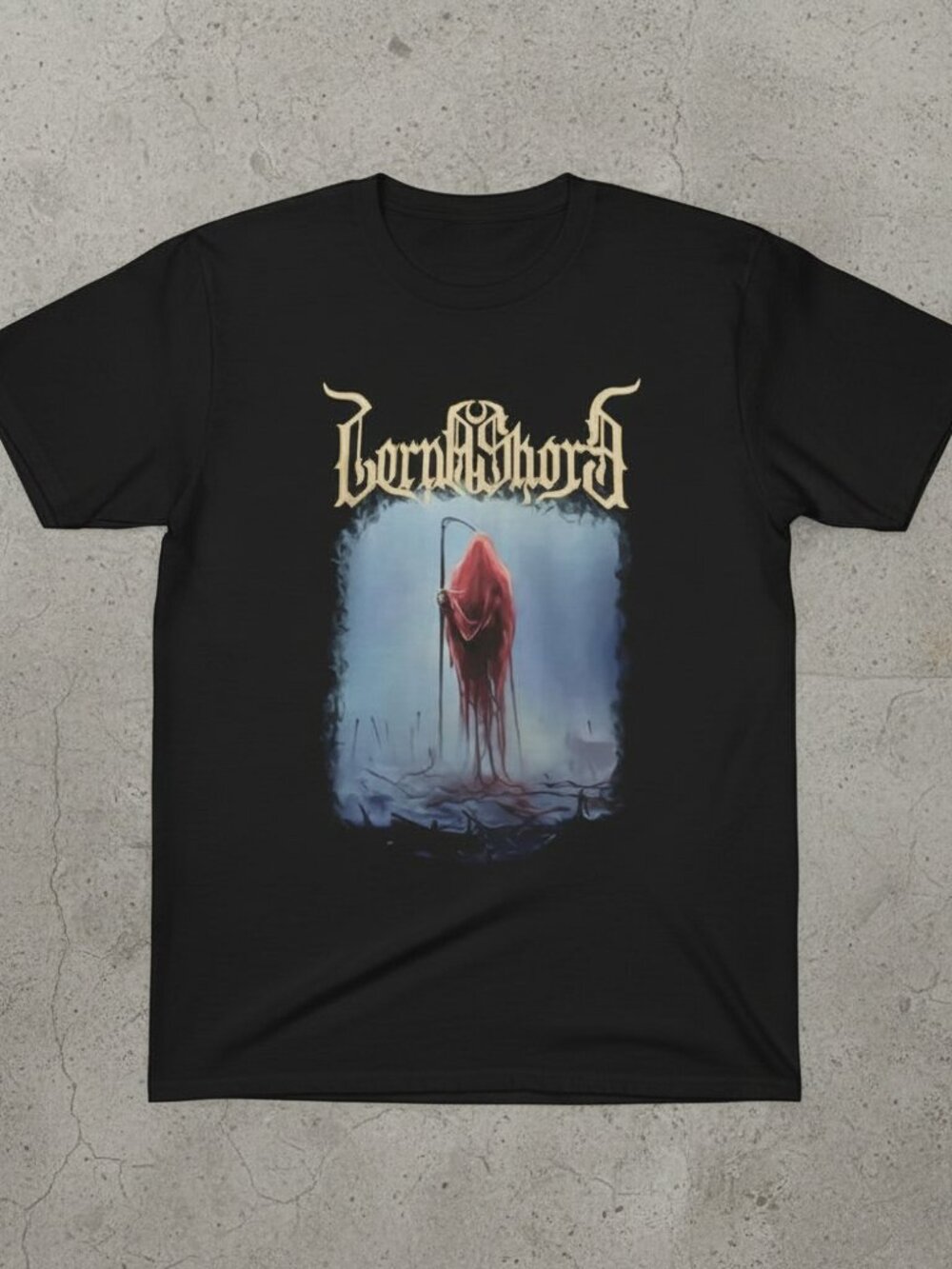 Lorna Shore Graphic T-Shirt – Deathcore Band Tee – Dark Gothic Metal Shirt